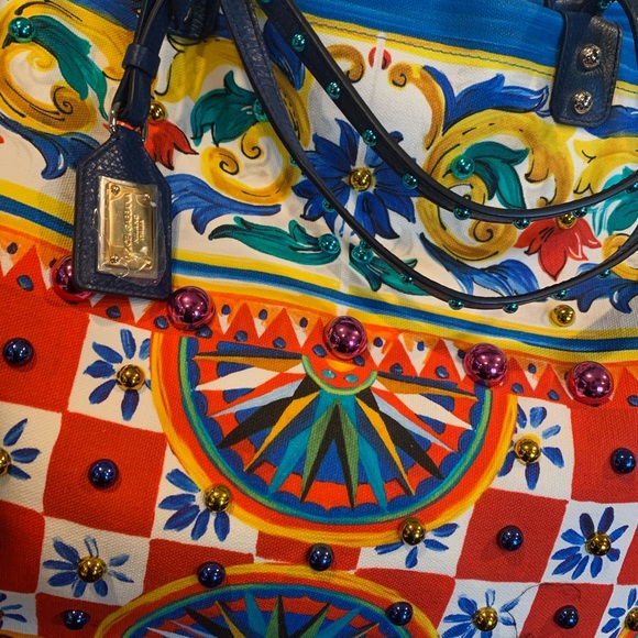 Dolce & Gabbana BEATRICE MAJOLICA bag & WALLET. - Picture 5 of 16